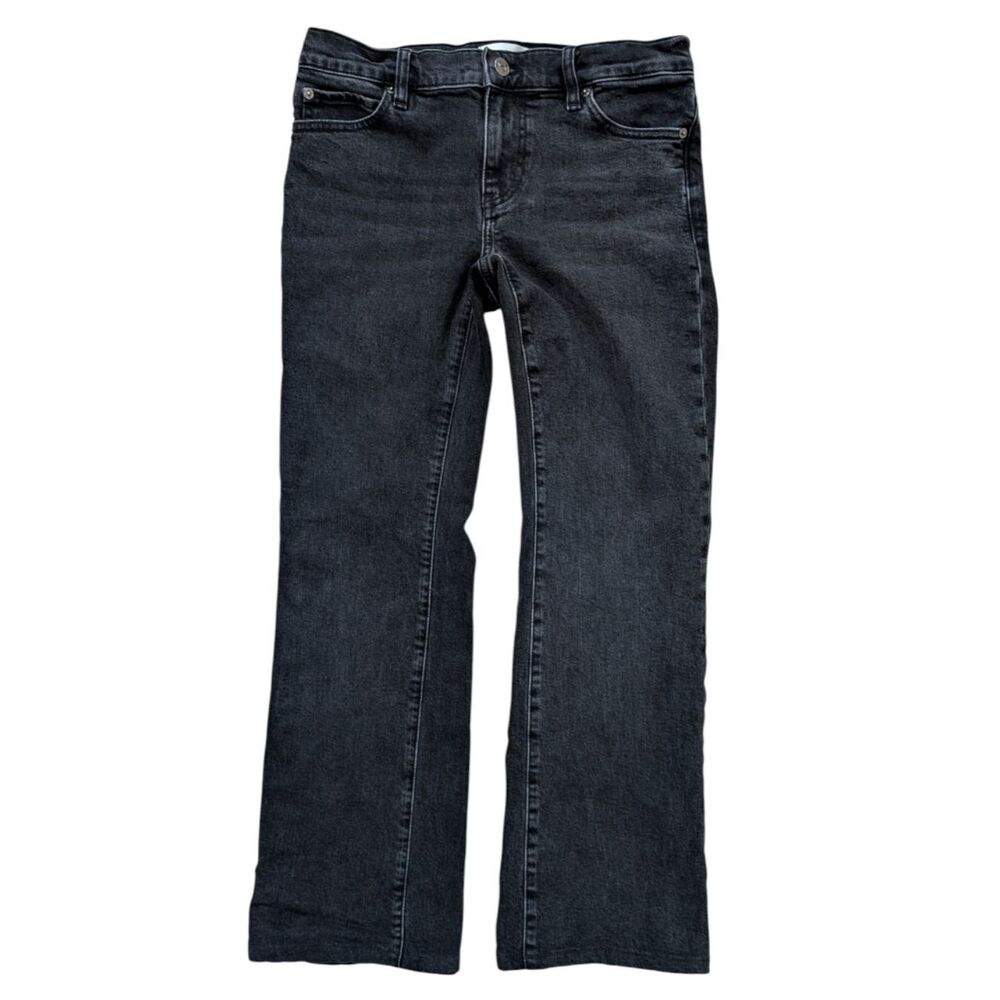 FRAME "The Rodeo" Straight Leg Jeans - Washed Black Size 26